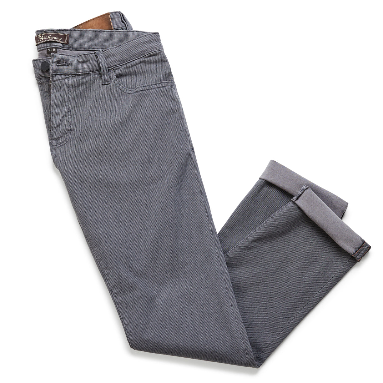 34 Heritage Charisma Classic Fit in Grey Diagonal