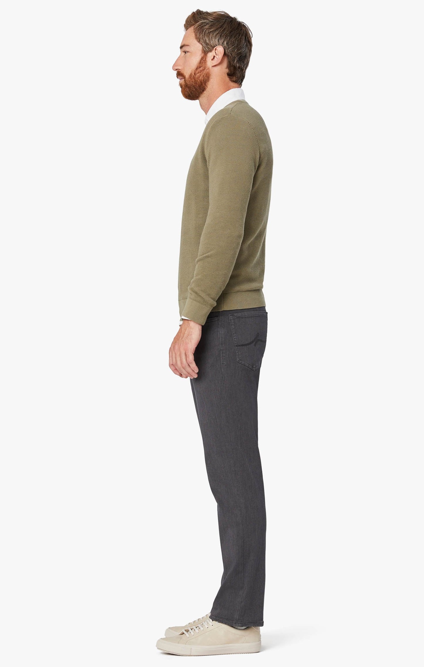 34 Heritage Charisma Classic Fit in Grey Diagonal