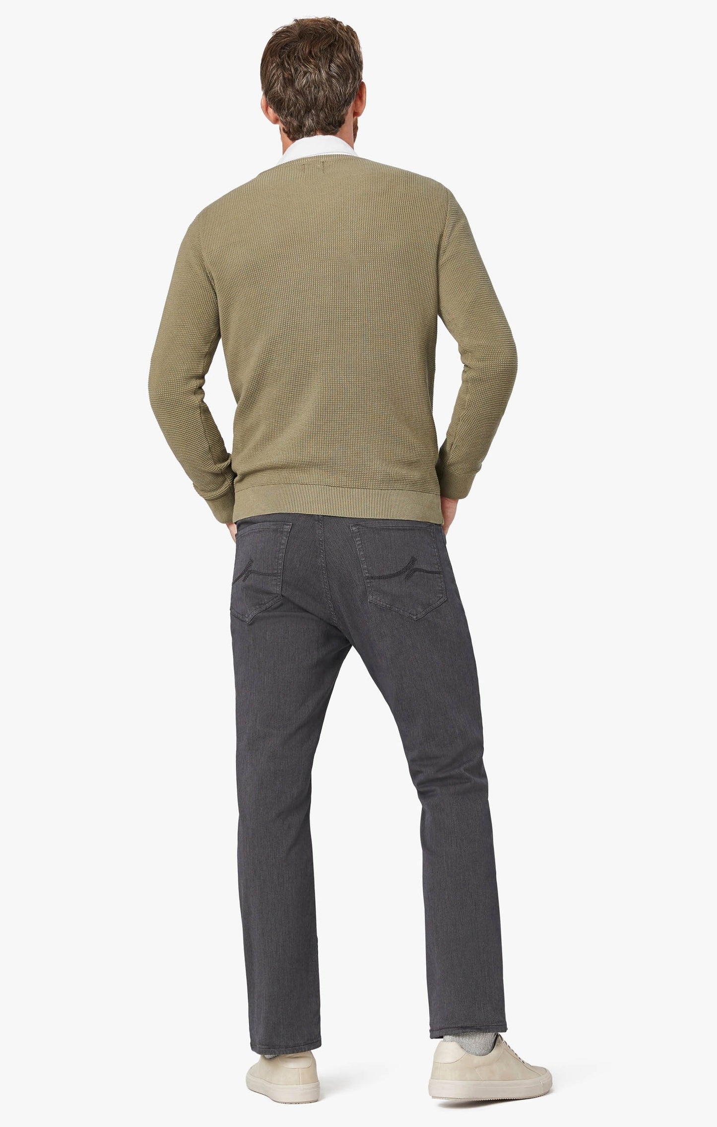 34 Heritage Charisma Classic Fit in Grey Diagonal
