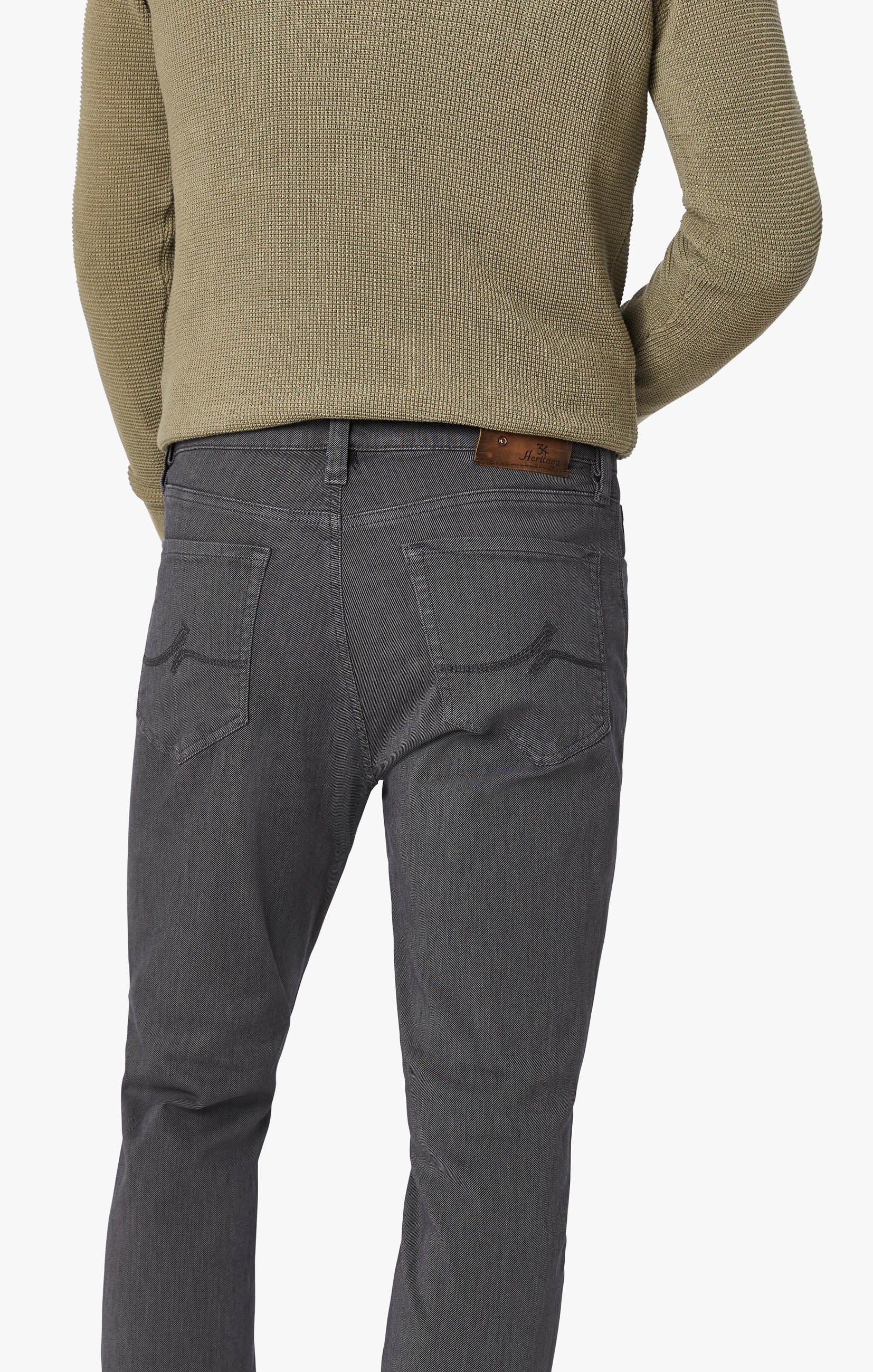 34 Heritage Charisma Classic Fit in Grey Diagonal