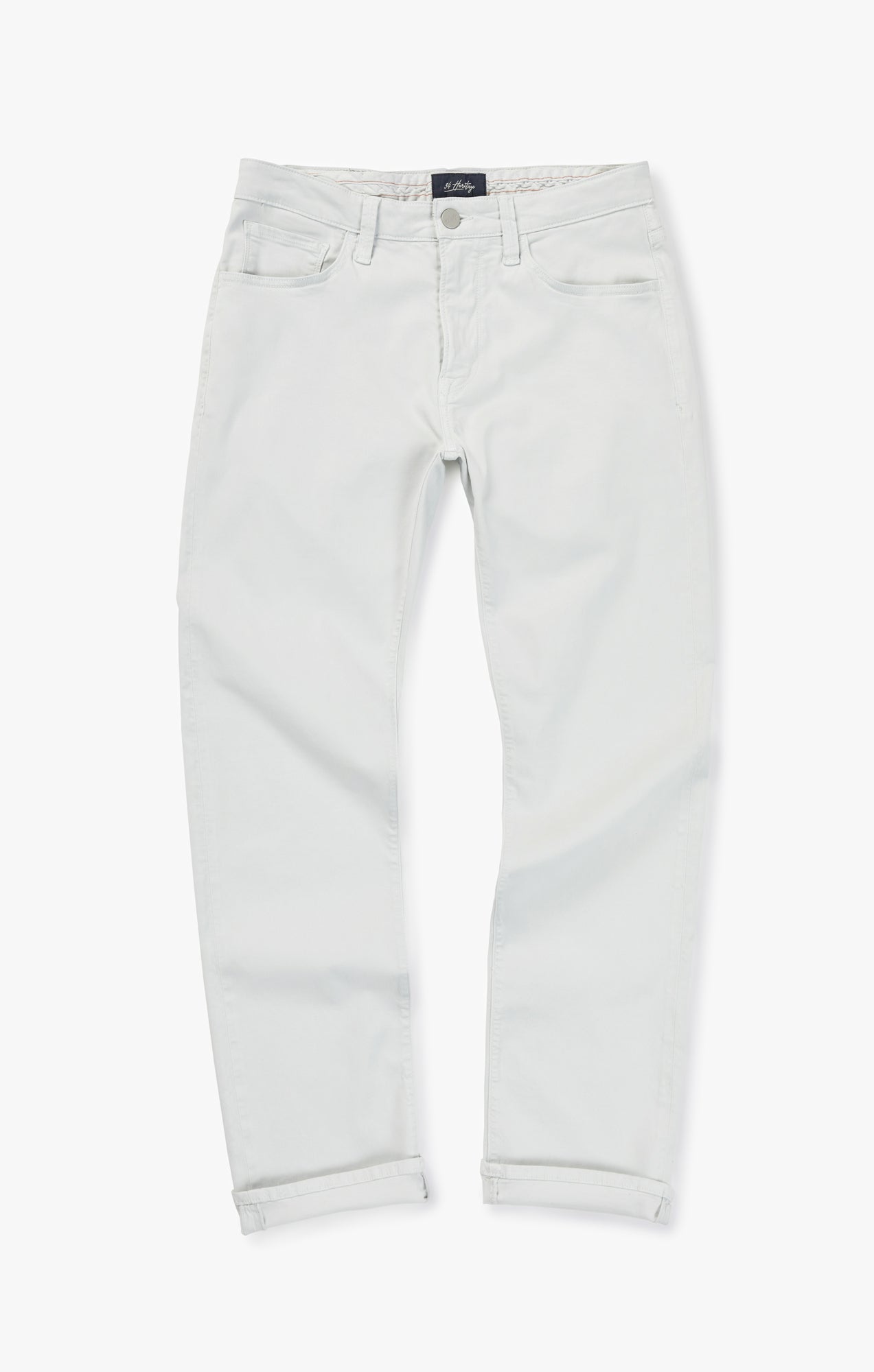 34 Heritage Charisma Relaxed Straight Pants In Stone Twill