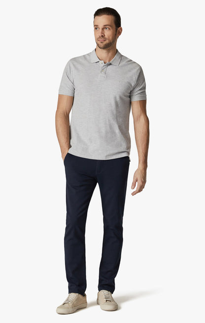 34 Heritage Verona Straight Leg Chino Pants In Night Sky High Flyer