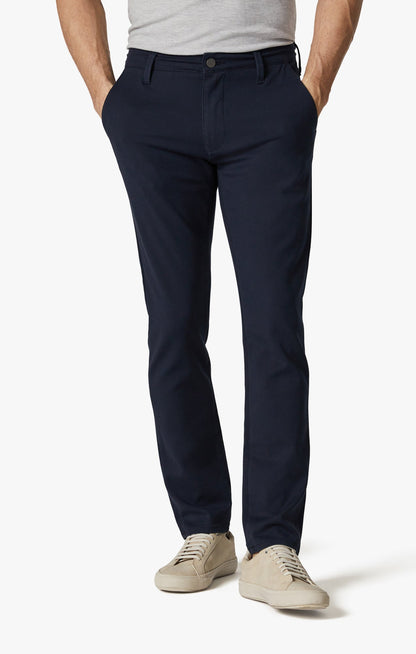 34 Heritage Verona Straight Leg Chino Pants In Night Sky High Flyer