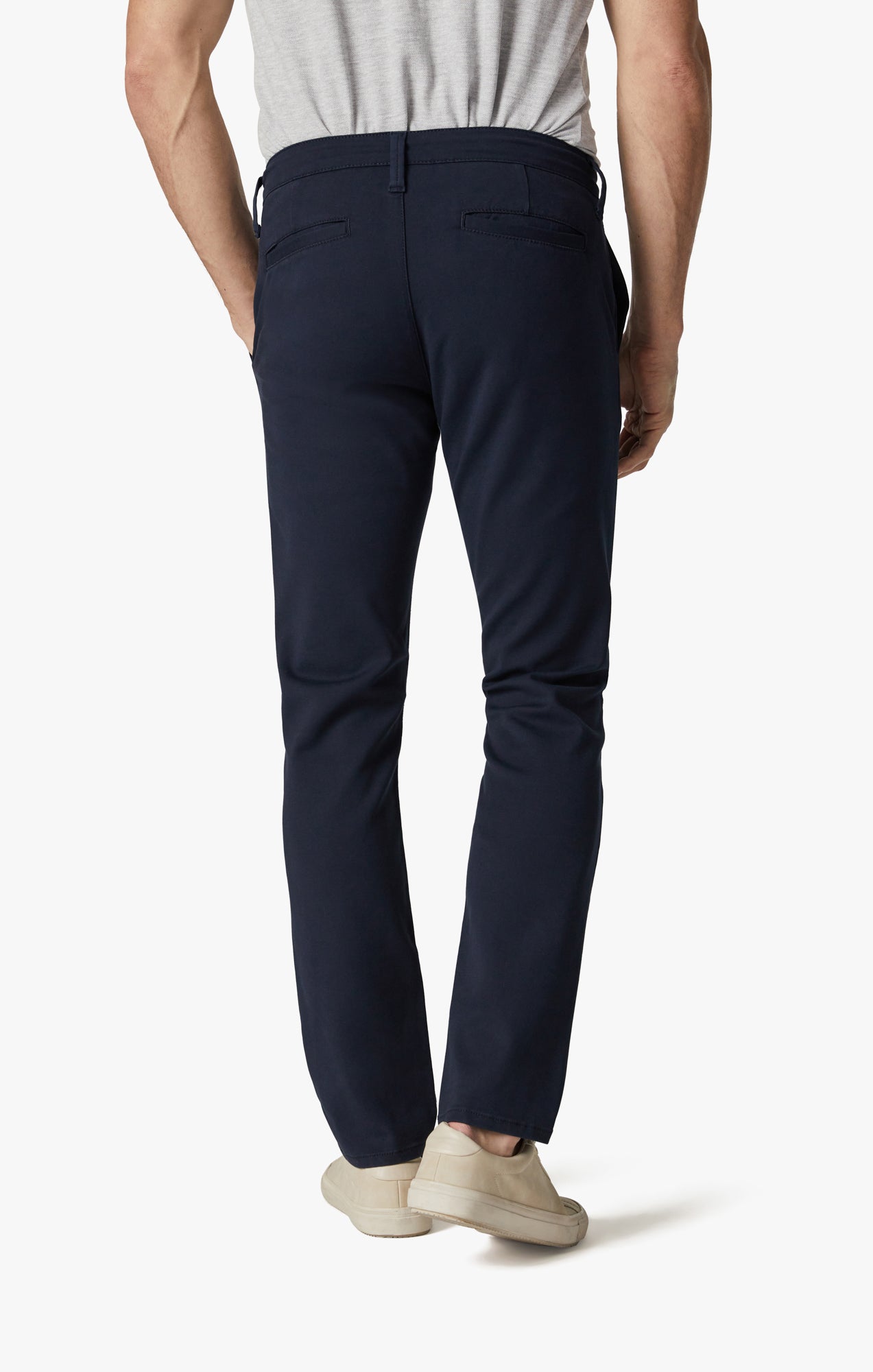 34 Heritage Verona Straight Leg Chino Pants In Night Sky High Flyer