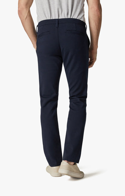 34 Heritage Verona Straight Leg Chino Pants In Night Sky High Flyer