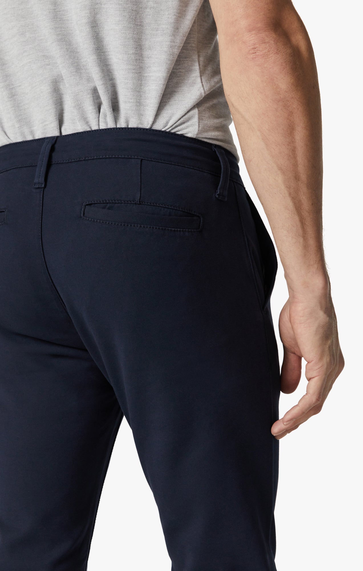 34 Heritage Verona Straight Leg Chino Pants In Night Sky High Flyer