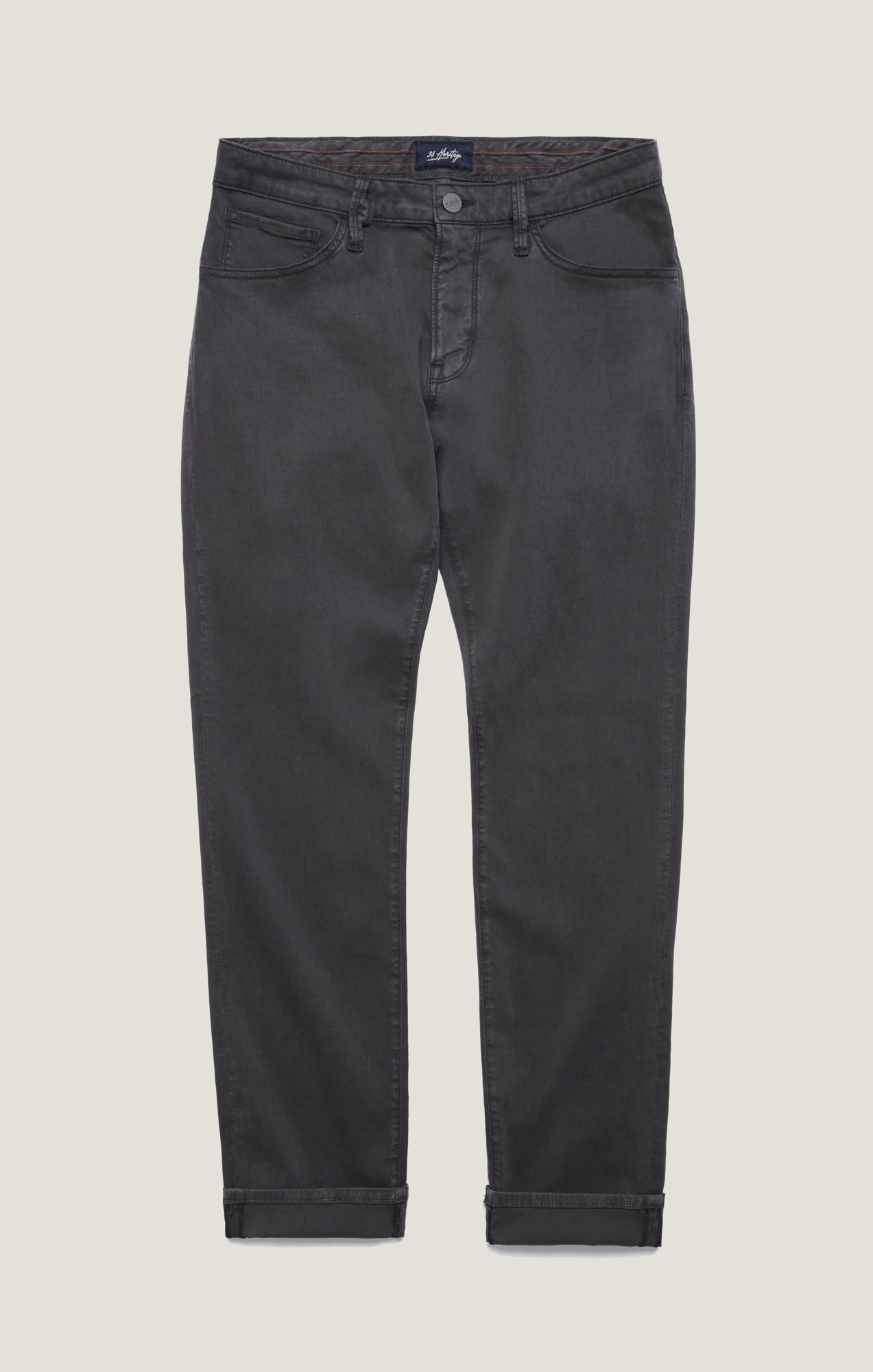 34 Heritage Courage Straight Leg Pants in Ash Twill