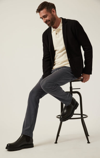 34 Heritage Courage Straight Leg Pants in Ash Twill