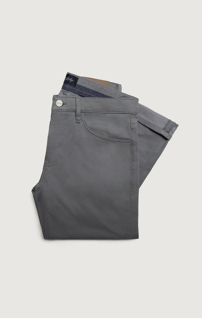 34 Heritage Verona Straight Leg Chino Pants In Dove High Flyer