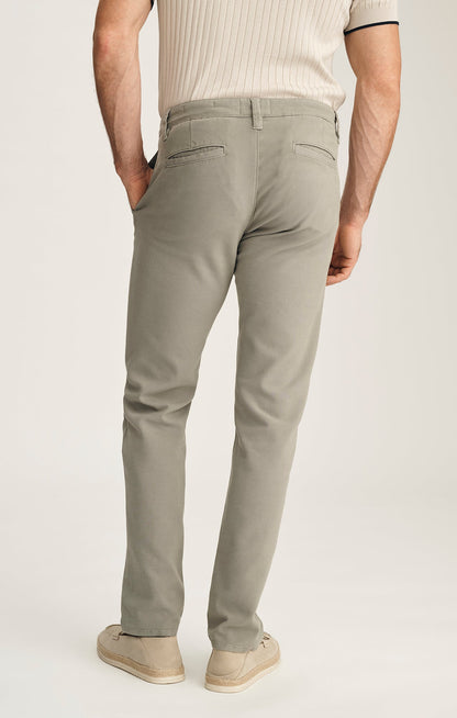 34 Heritage Verona Straight Leg Chino Pants In Dove High Flyer
