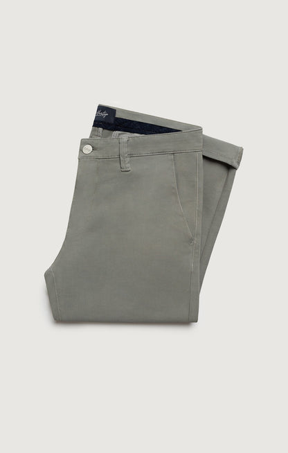 34 Heritage Verona Straight Leg Chino Pants In Dove High Flyer