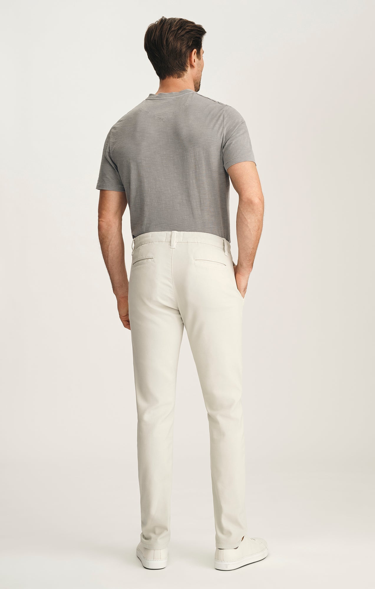 34 Heritage Verona Straight Chino Pants In Glacier High Flyer