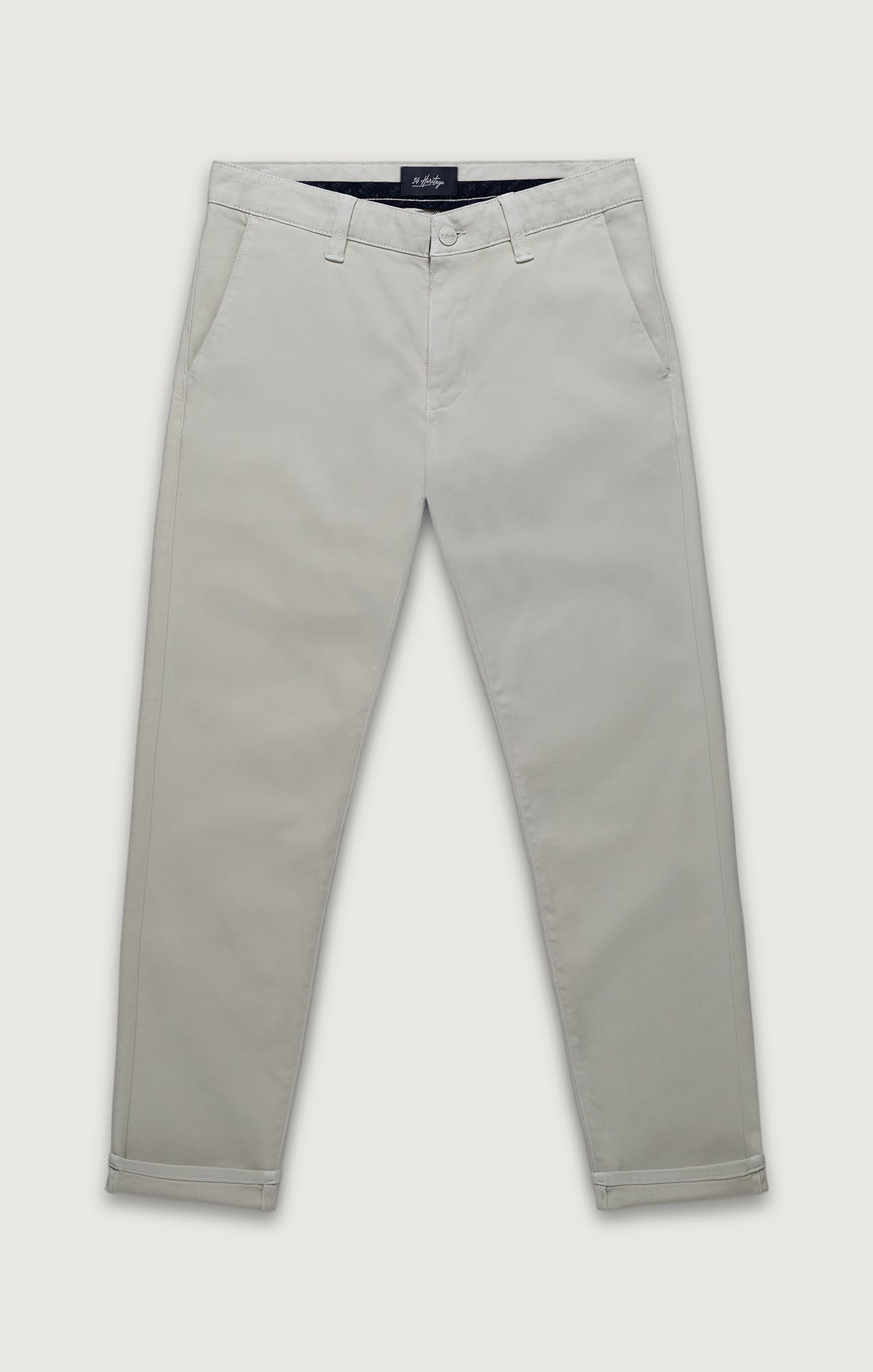 34 Heritage Verona Straight Chino Pants In Glacier High Flyer