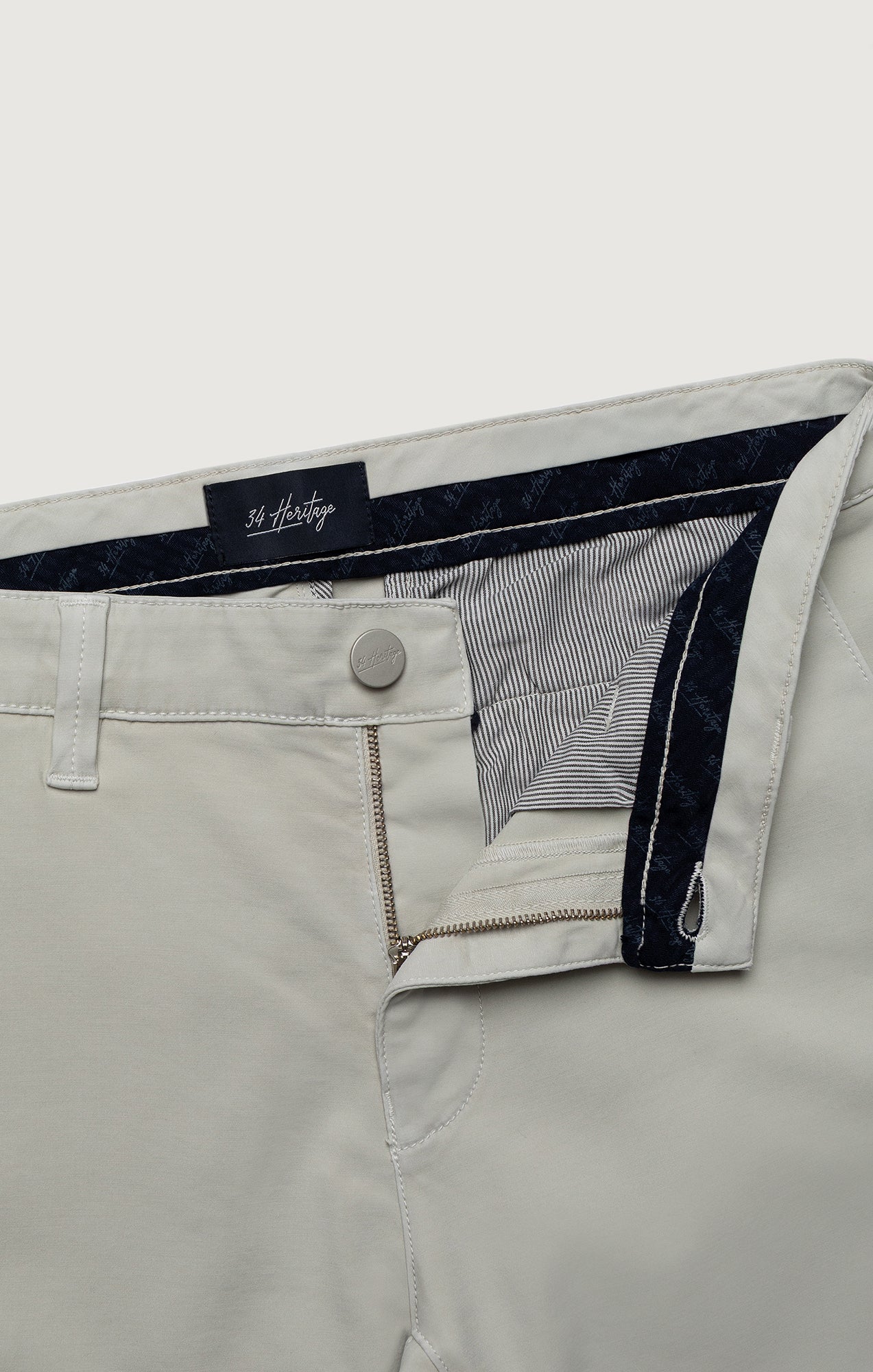 34 Heritage Verona Straight Chino Pants In Glacier High Flyer