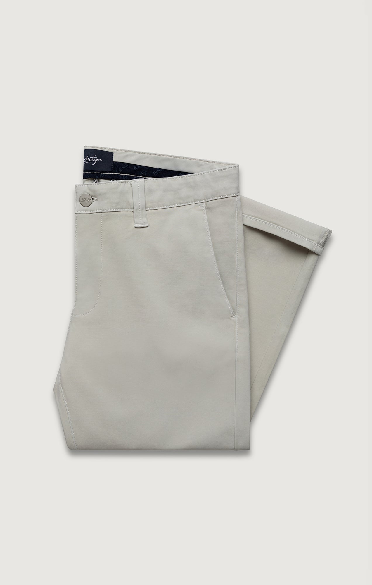 34 Heritage Verona Straight Chino Pants In Glacier High Flyer