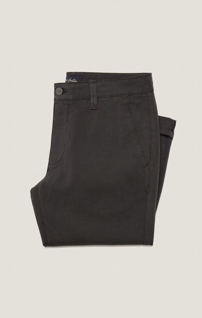 34 Heritage Verona Straight Leg Chino Pants in Dark Grey High Flyer