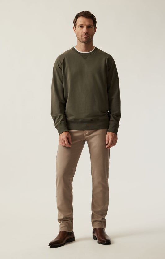 34 Heritage Verona Straight Leg Chino Pants in Vintage Khaki High Flyer