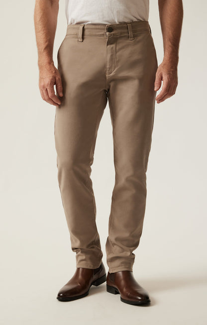 34 Heritage Verona Straight Leg Chino Pants in Vintage Khaki High Flyer
