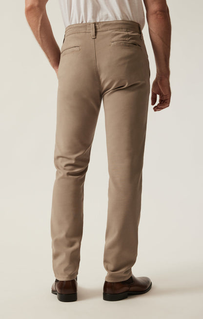 34 Heritage Verona Straight Leg Chino Pants in Vintage Khaki High Flyer