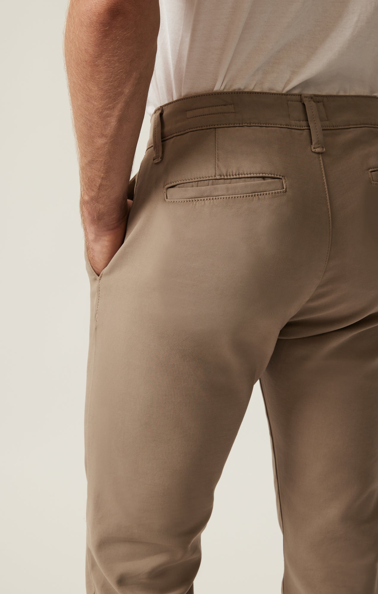 34 Heritage Verona Straight Leg Chino Pants in Vintage Khaki High Flyer