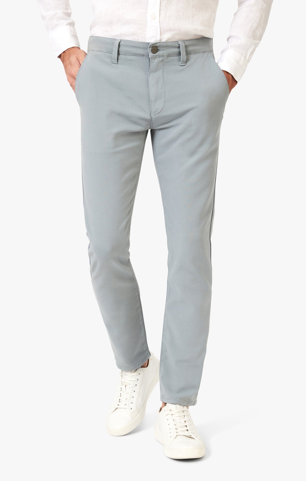 34 Heritage Verona Straight Leg Chino Pants In Citadel High Flyer