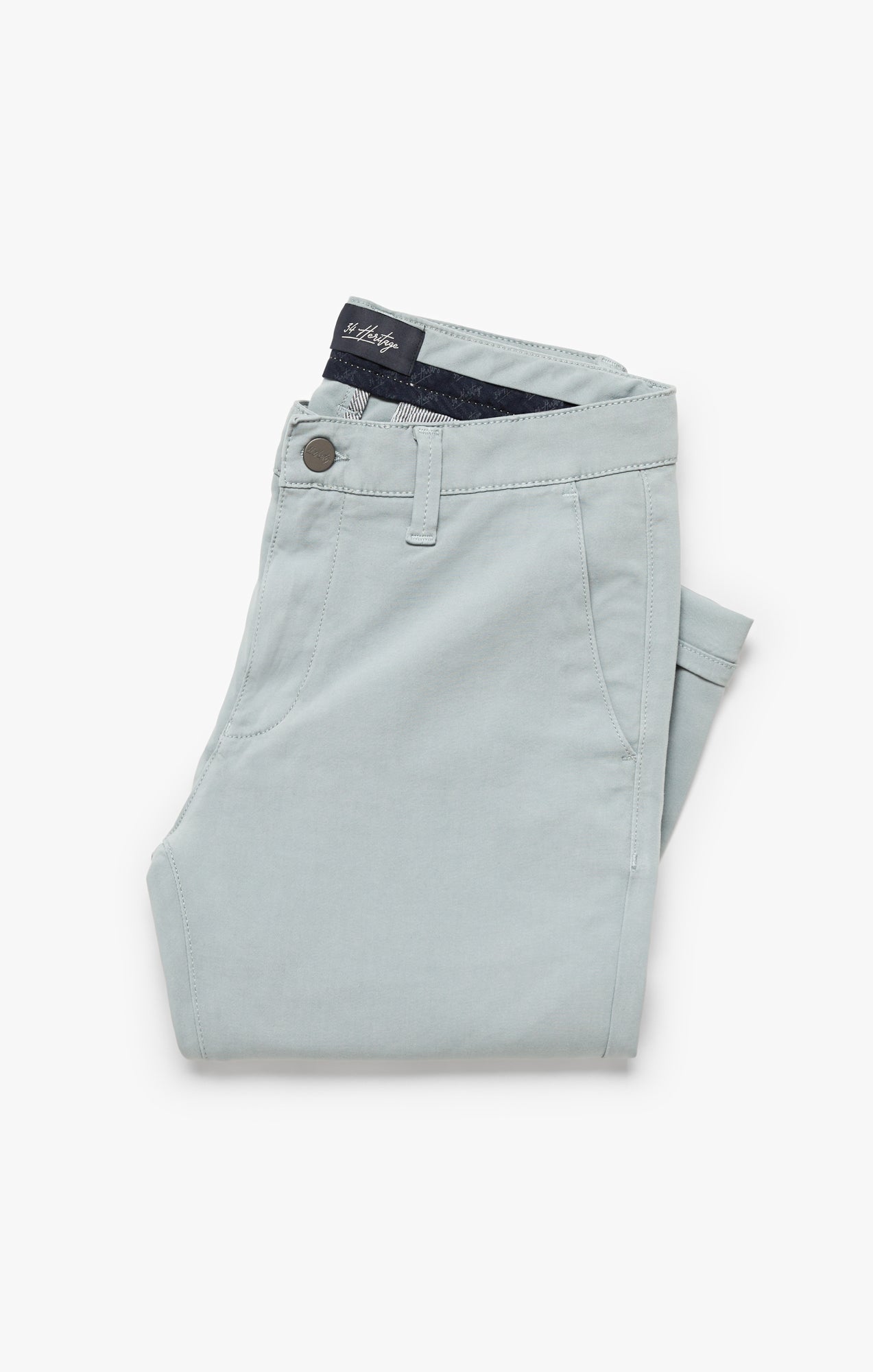 34 Heritage Verona Straight Leg Chino Pants In Citadel High Flyer