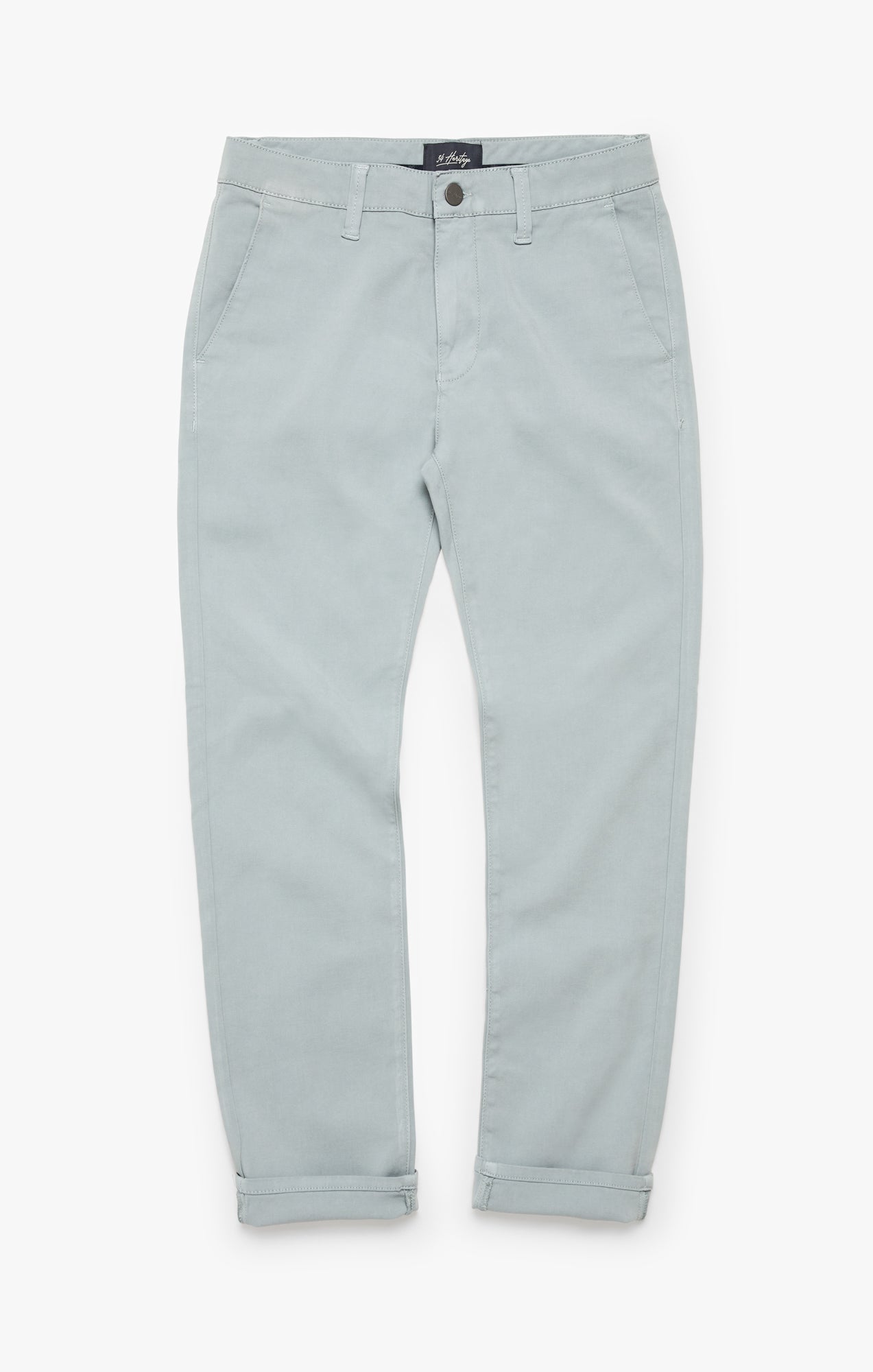 34 Heritage Verona Straight Leg Chino Pants In Citadel High Flyer