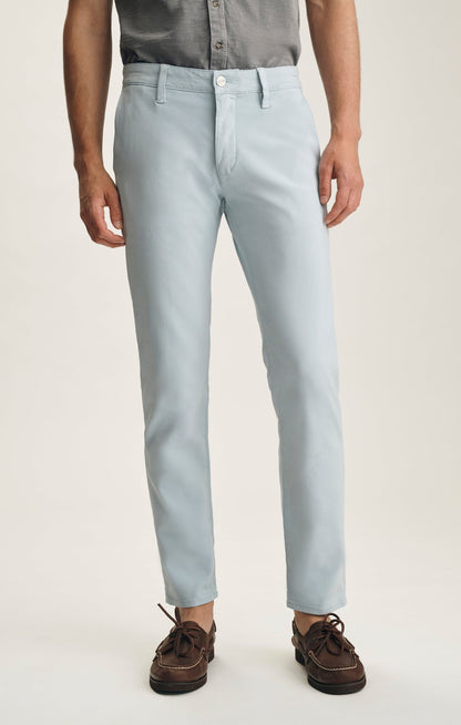 34 Heritage Verona Straight Leg Chino Pants In Mist High Flyer