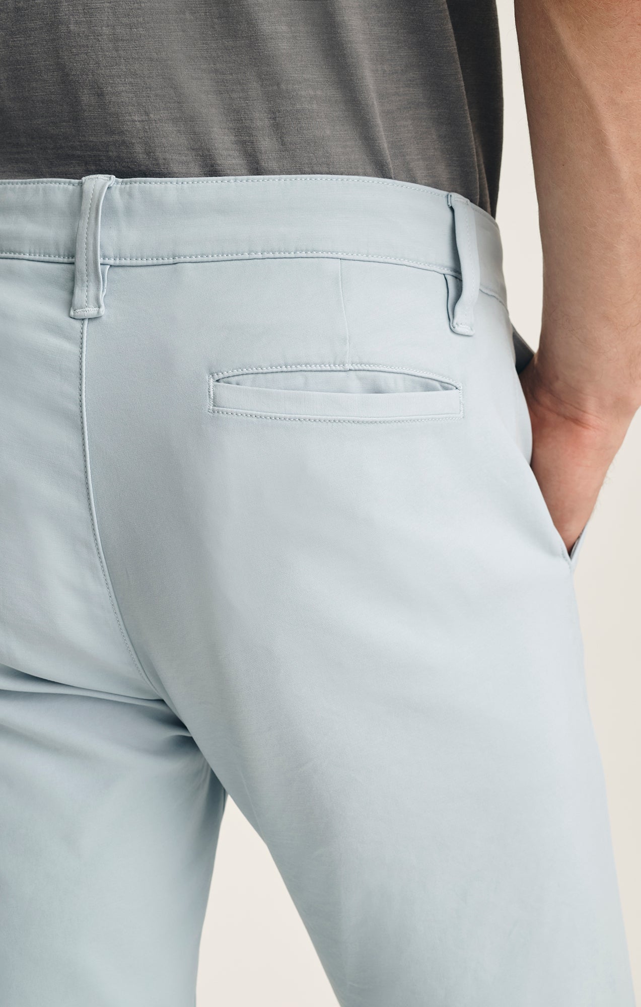 34 Heritage Verona Straight Leg Chino Pants In Mist High Flyer