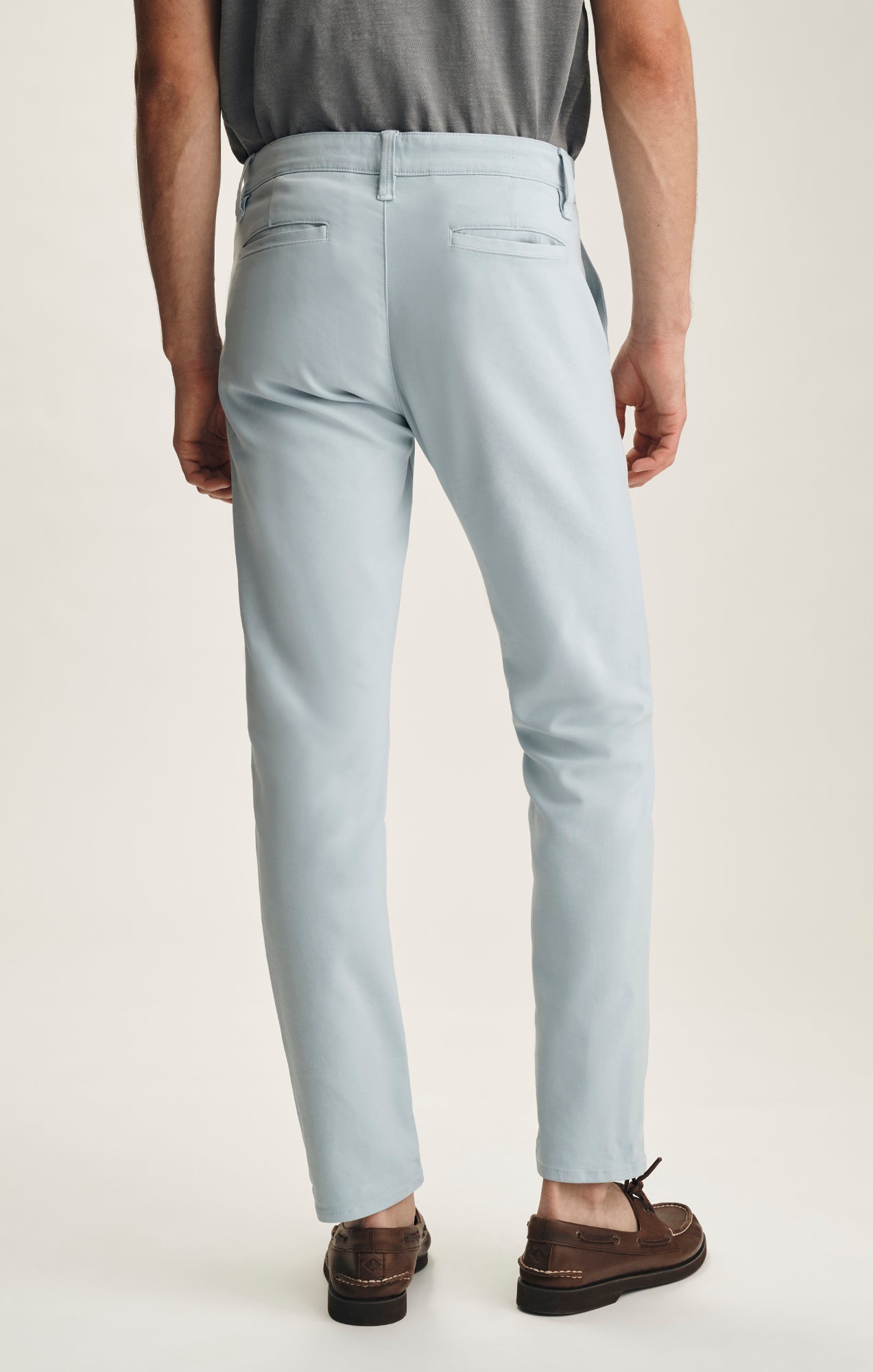 34 Heritage Verona Straight Leg Chino Pants In Mist High Flyer