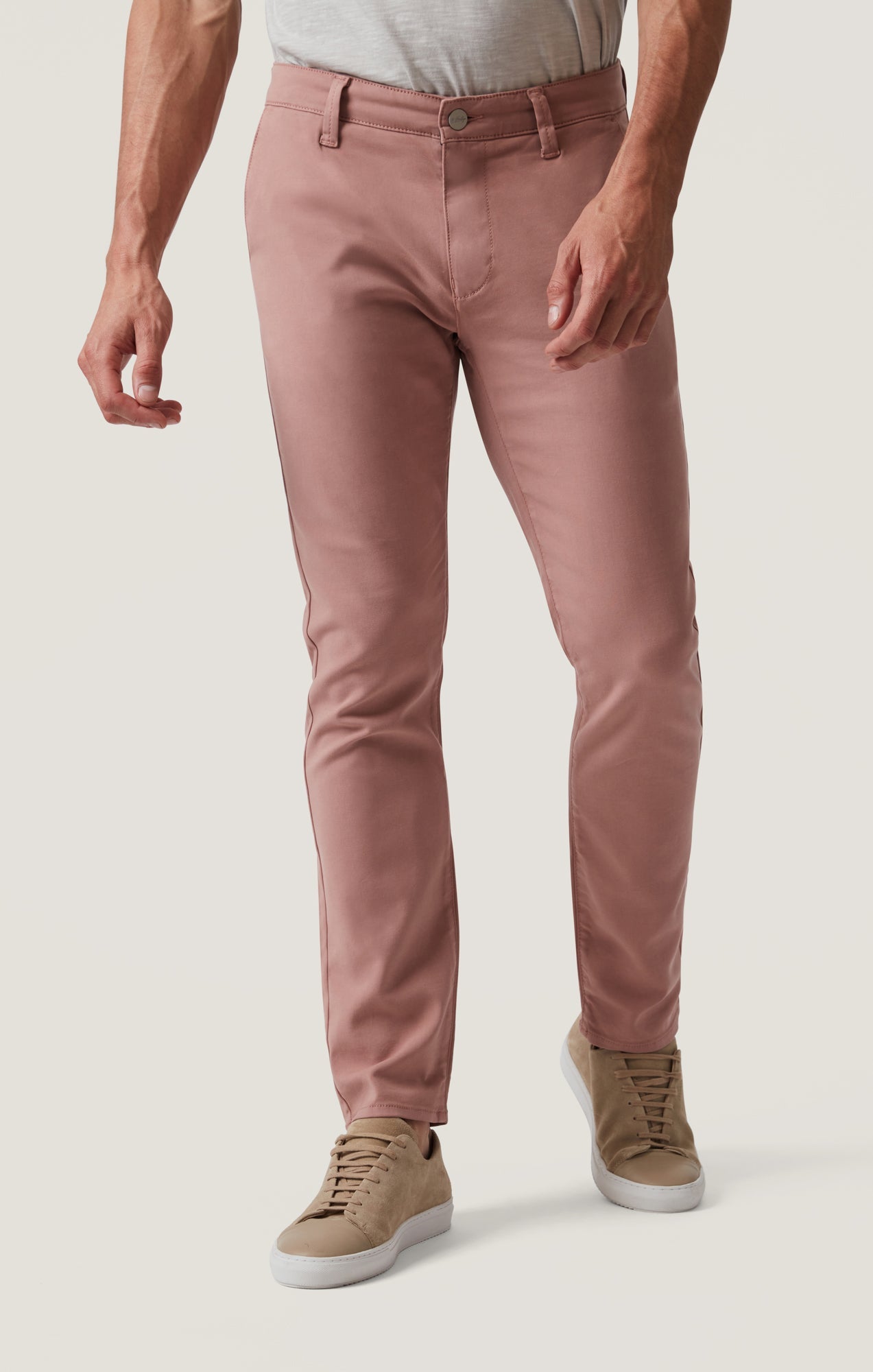 34 Heritage Verona Straight Leg Chino in Rose High Flyer