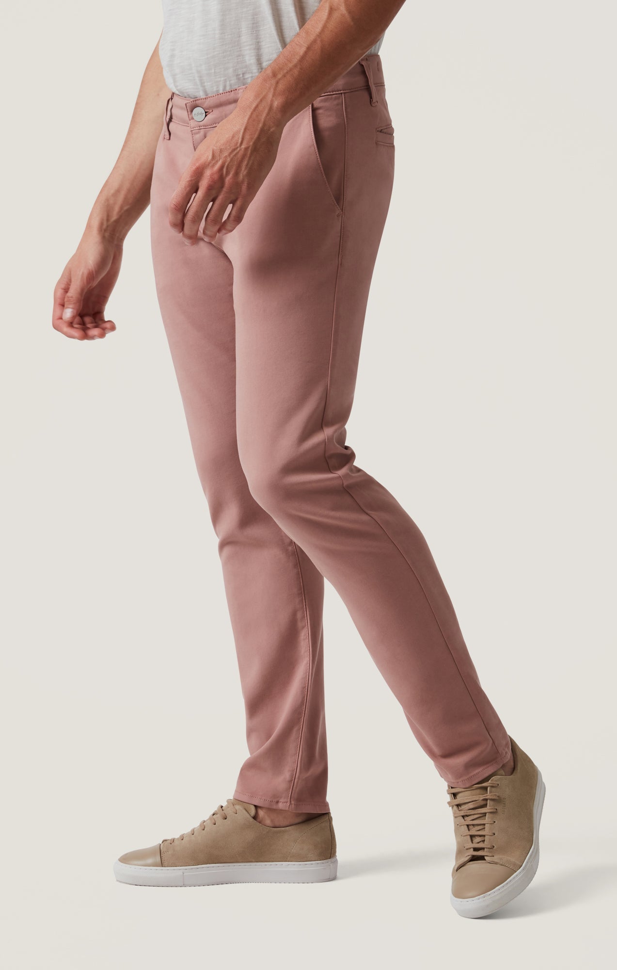 34 Heritage Verona Straight Leg Chino in Rose High Flyer