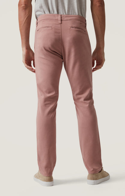 34 Heritage Verona Straight Leg Chino in Rose High Flyer