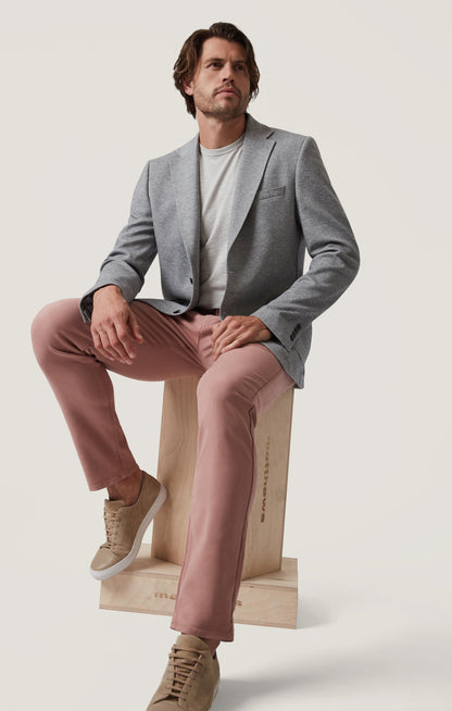 34 Heritage Verona Straight Leg Chino in Rose High Flyer