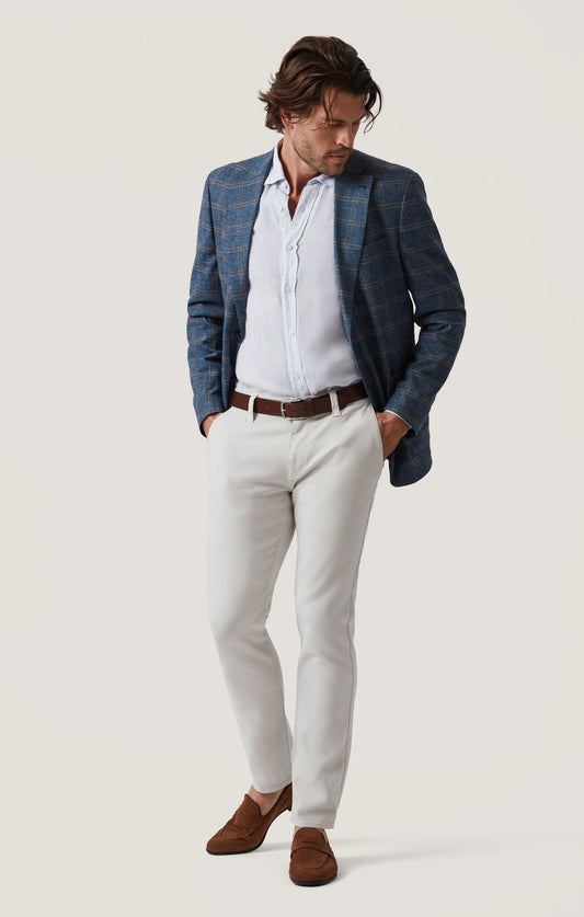 34 Heritage Verona Straight Leg Chinos in Cloud High Flyer