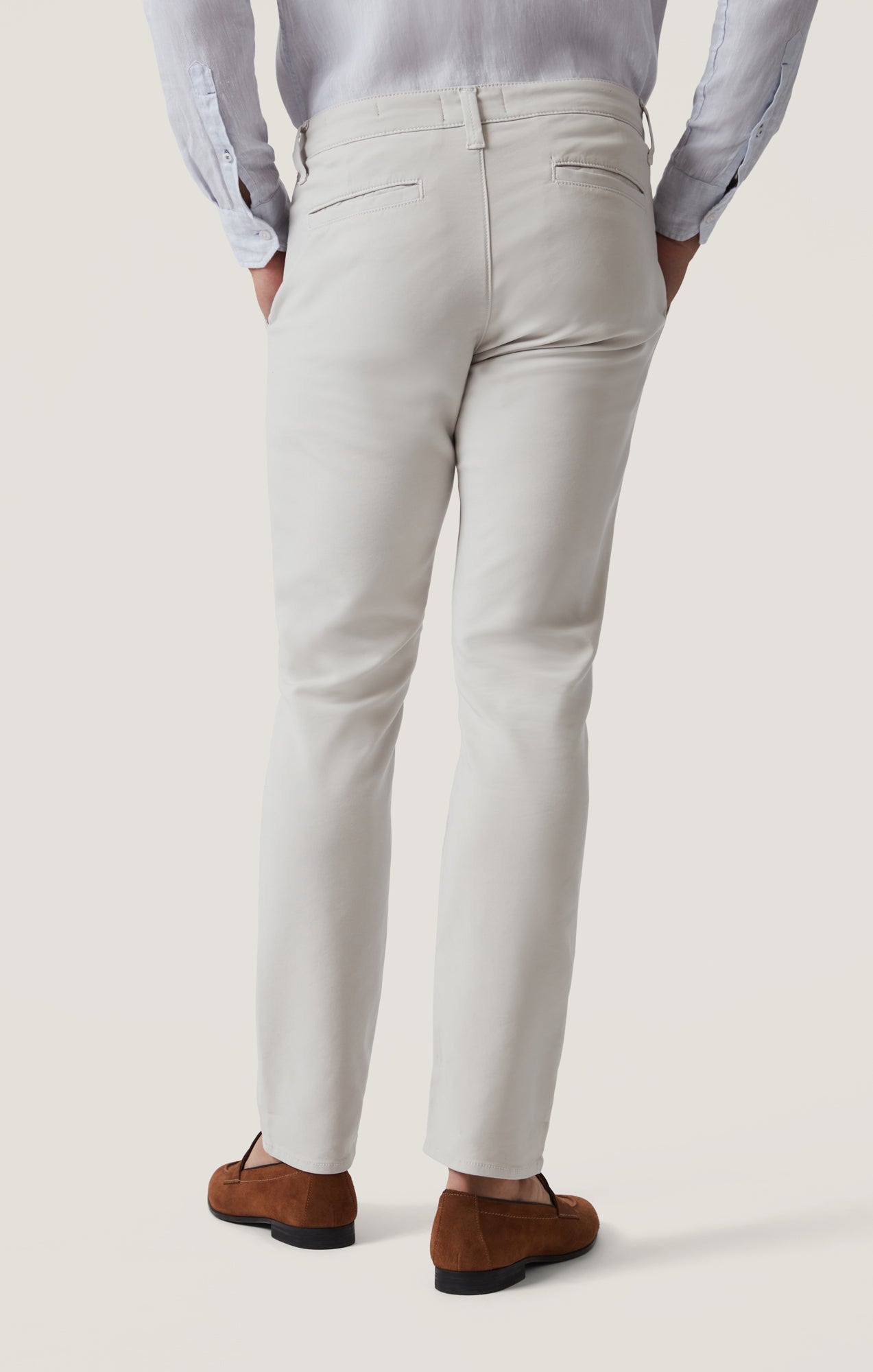 34 Heritage Verona Straight Leg Chinos in Cloud High Flyer