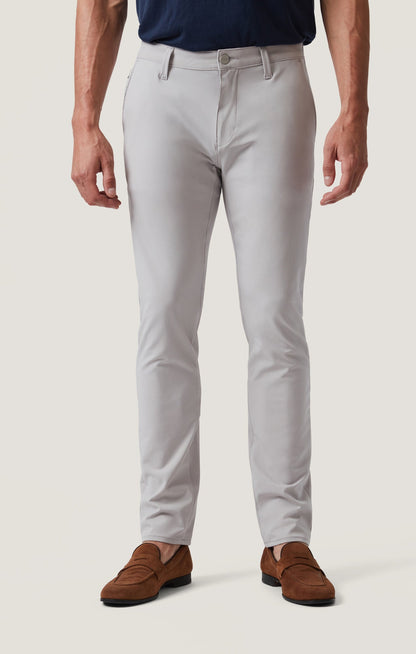 34 Heritage Verona Straight Leg Chino Pants in Grey