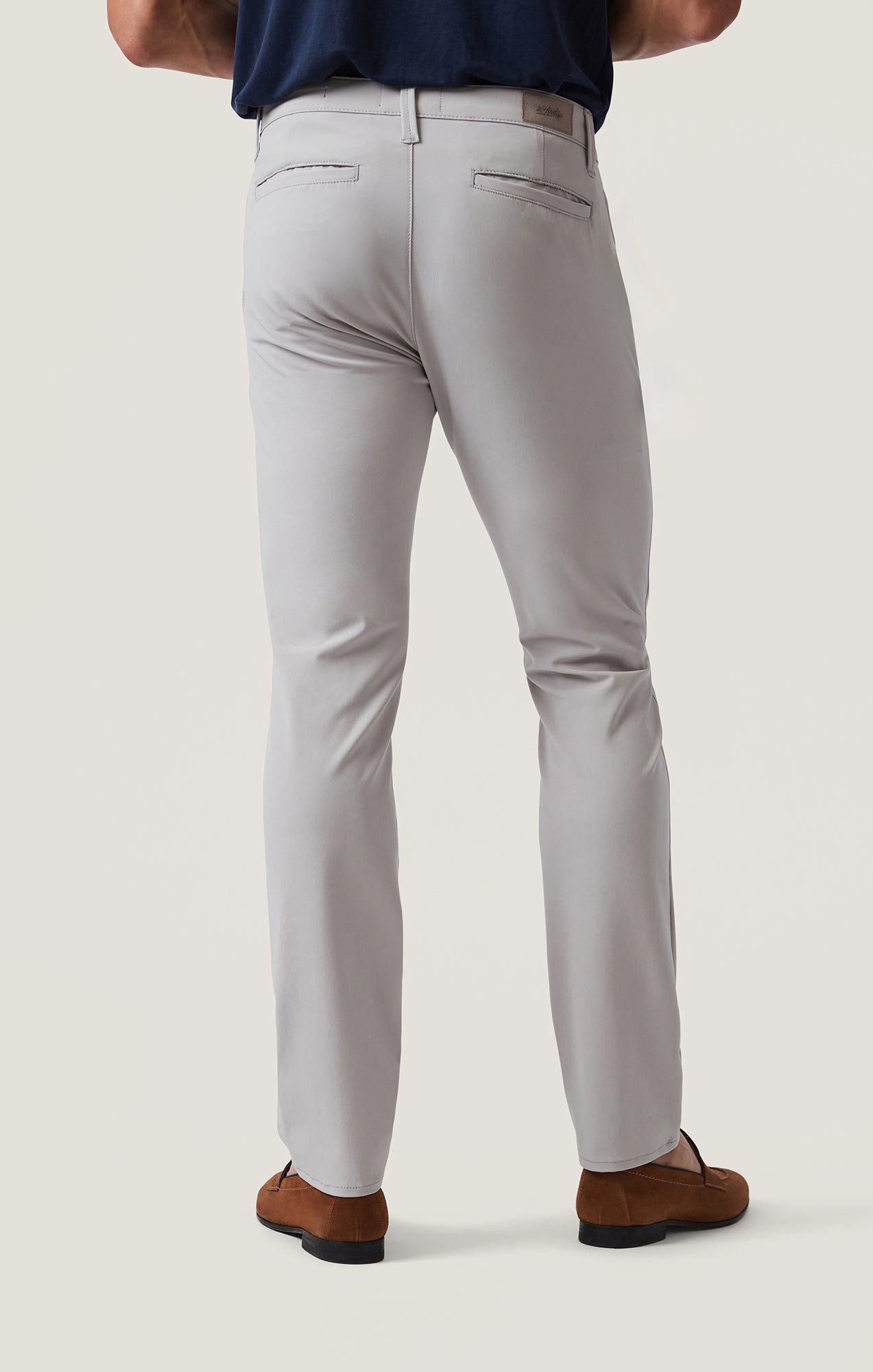 34 Heritage Verona Straight Leg Chino Pants in Grey