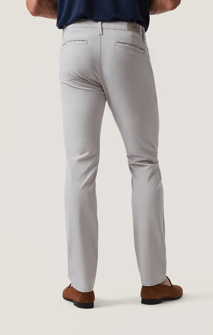 34 Heritage Verona Straight Leg Chino Pants in Grey