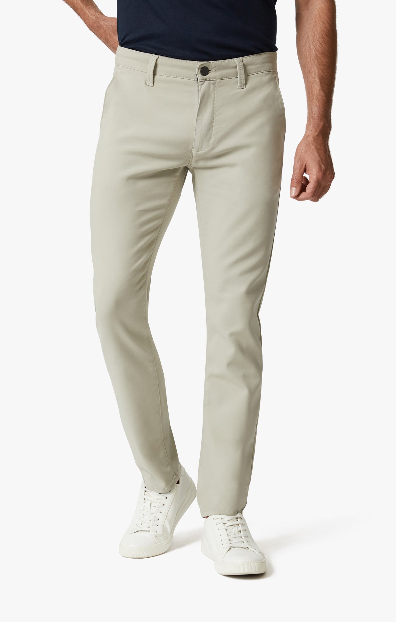 34 Heritage Verona Straight Leg Chino Pants In Willow High Flyer