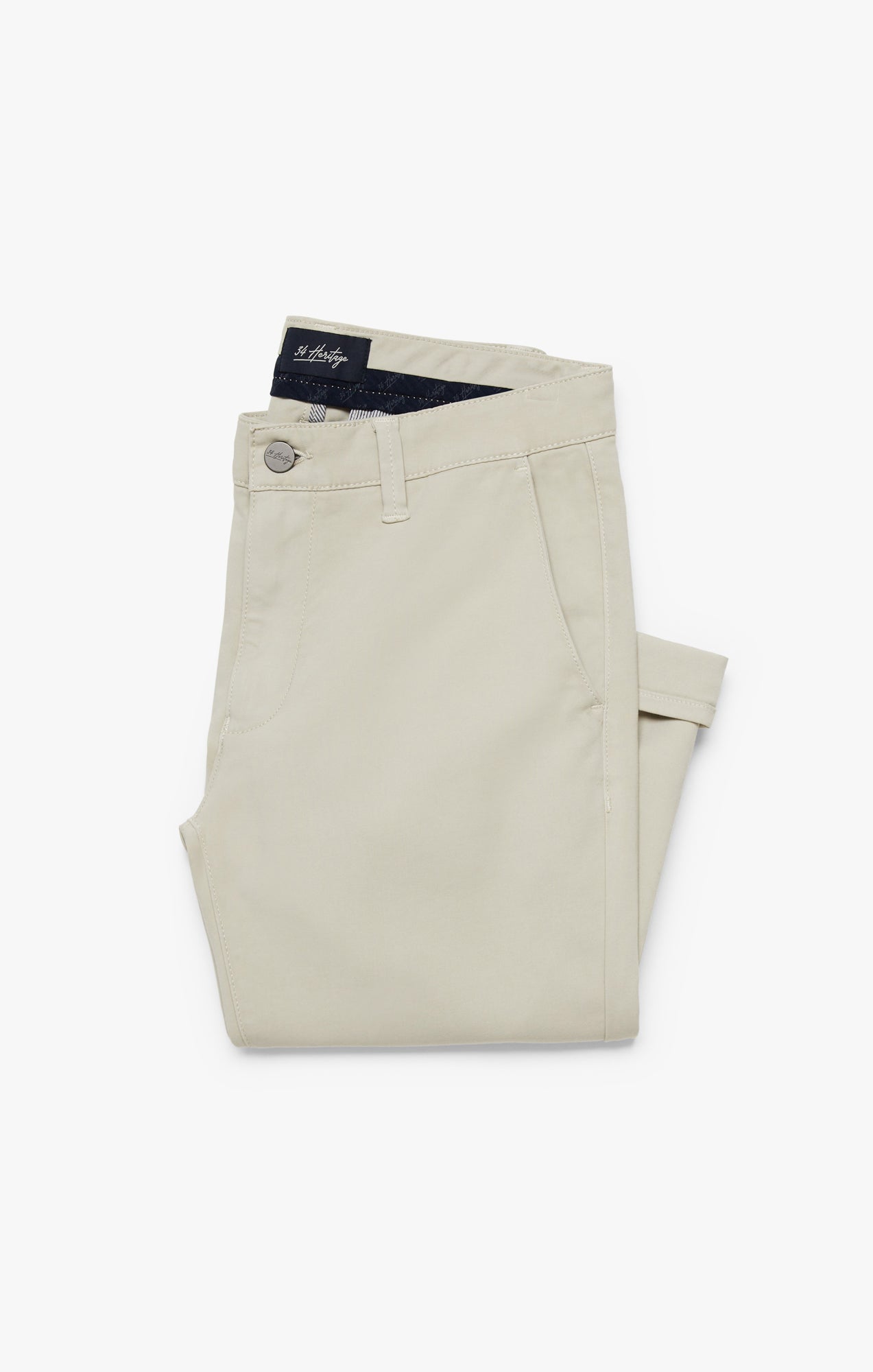 34 Heritage Verona Straight Leg Chino Pants In Willow High Flyer