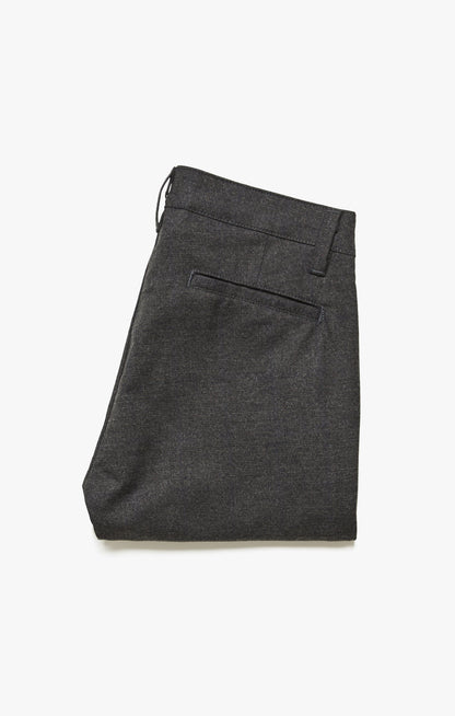 34 Heritage Verona Straight Leg Chino Pants In Smoke Elite Check