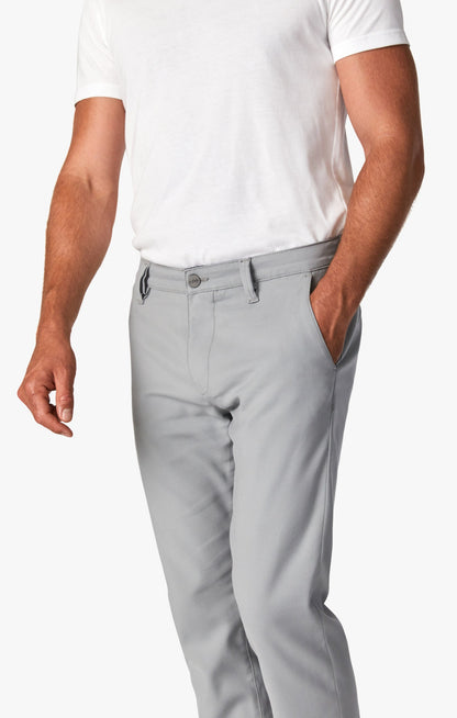 34 Heritage Straight Leg Verona Chino Pants In Grey High - Flyer