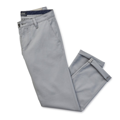 34 Heritage Straight Leg Verona Chino Pants In Grey High - Flyer