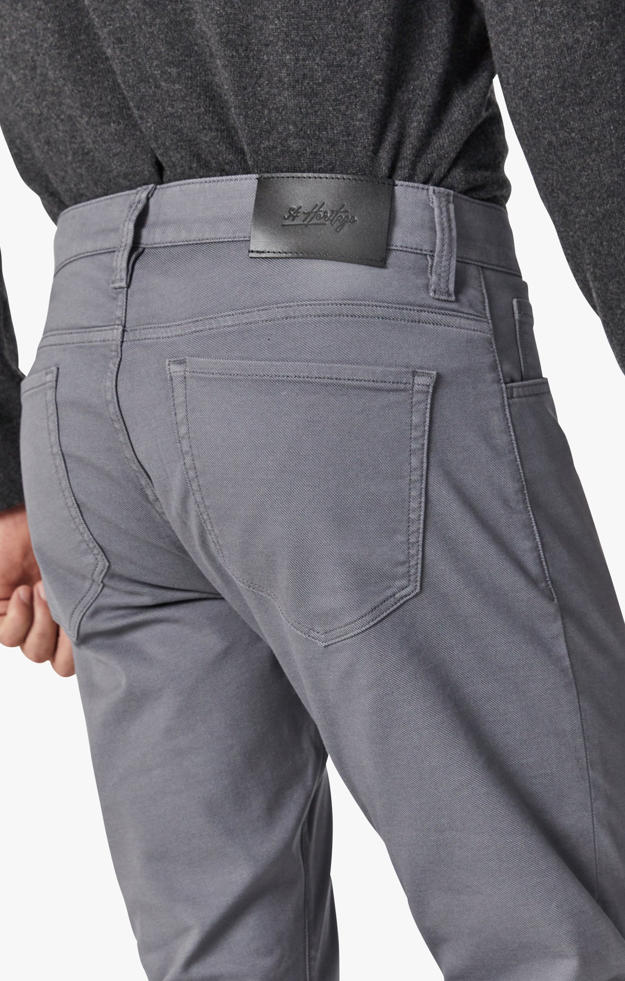 34 Heritage Courage Straight Leg Pants in Stormy CoolMax
