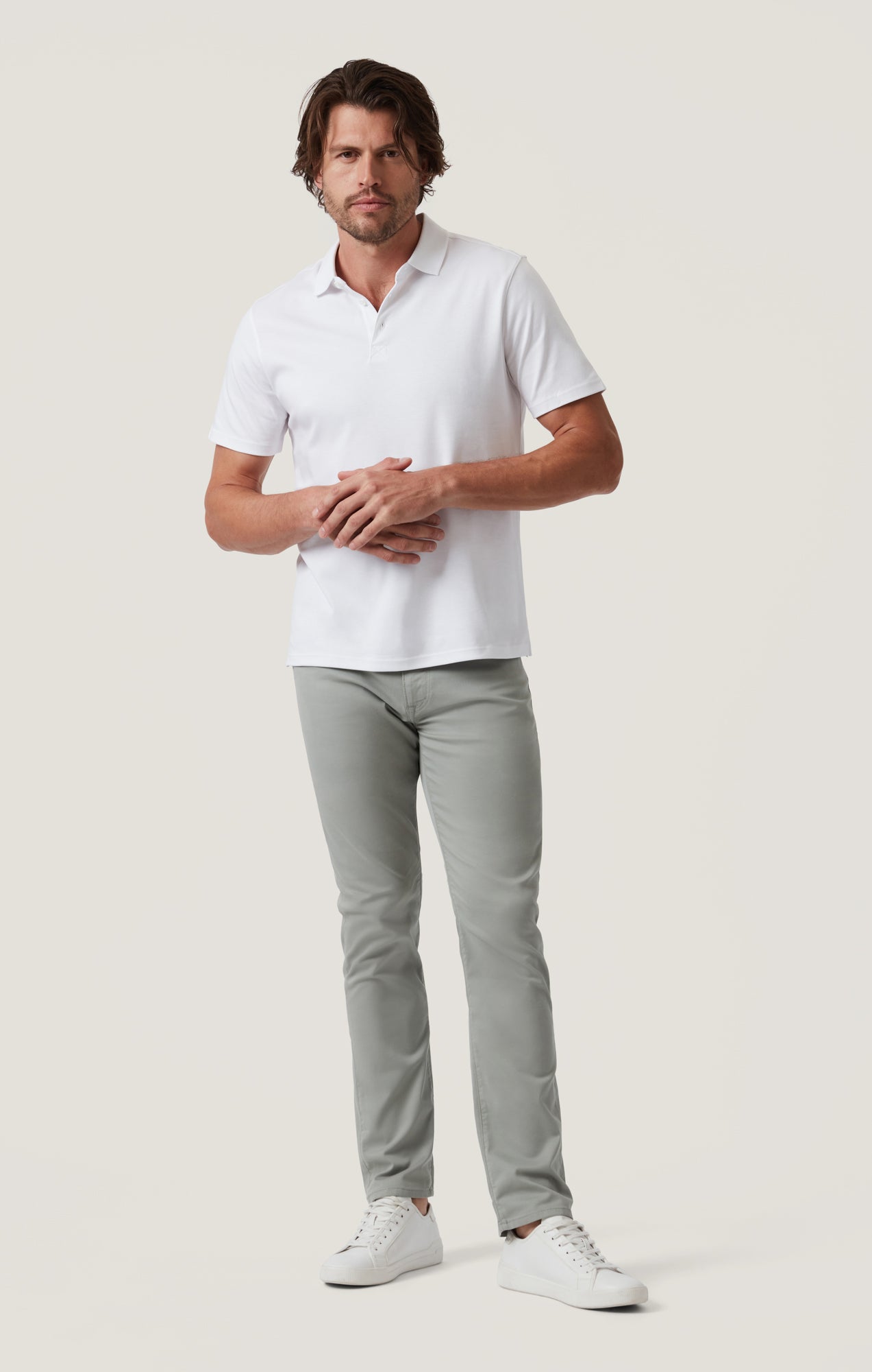 34 Heritage Courage Straight Leg Pants in Sage Coolmax