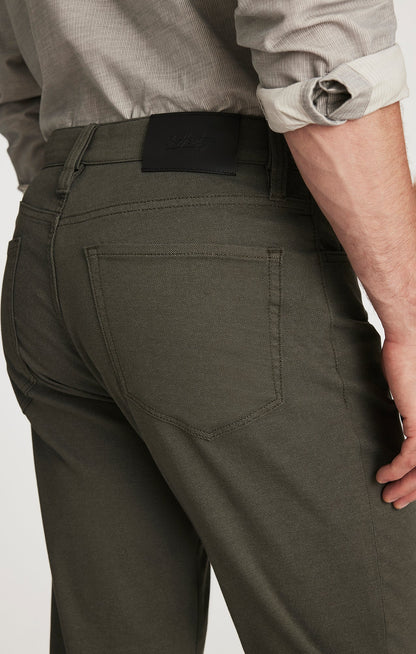 34 Heritage Charisma Relaxed Straight Pants in Peat Coolmax