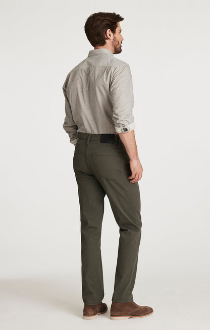 34 Heritage Charisma Relaxed Straight Pants in Peat Coolmax