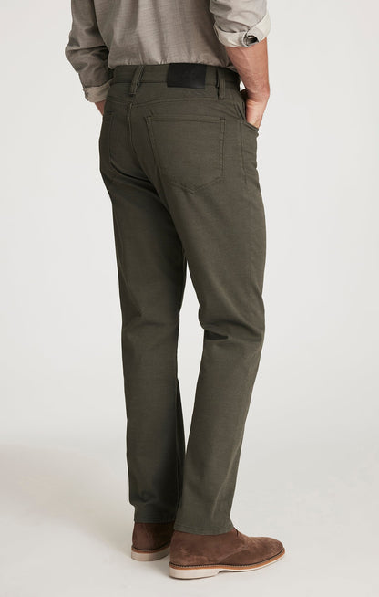 34 Heritage Charisma Relaxed Straight Pants in Peat Coolmax