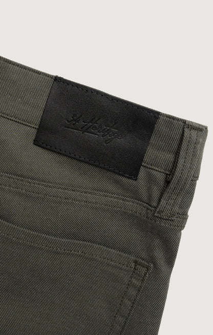 34 Heritage Charisma Relaxed Straight Pants in Peat Coolmax